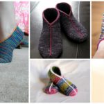 Knit Simple Garter Stitch Slippers