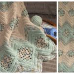 Crochet Granny’s & Ripples Afghan