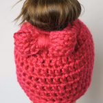 Messy Bun Hat Crochet Tutorial