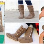 UGG Style Crochet Boots