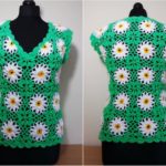 Crochet Daisy Blouse