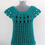 Crochet Easy Emerald blouse