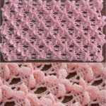 Crochet Blanket With Butterfly Stitch