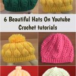 6 Beautiful hats with tutorials