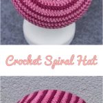 Crochet Spiral Hat