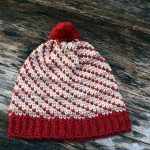 Crochet Swirly Heart Hat