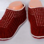 Crochet Dot Slippers