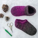 Crochet Star Gazer’s Slippers