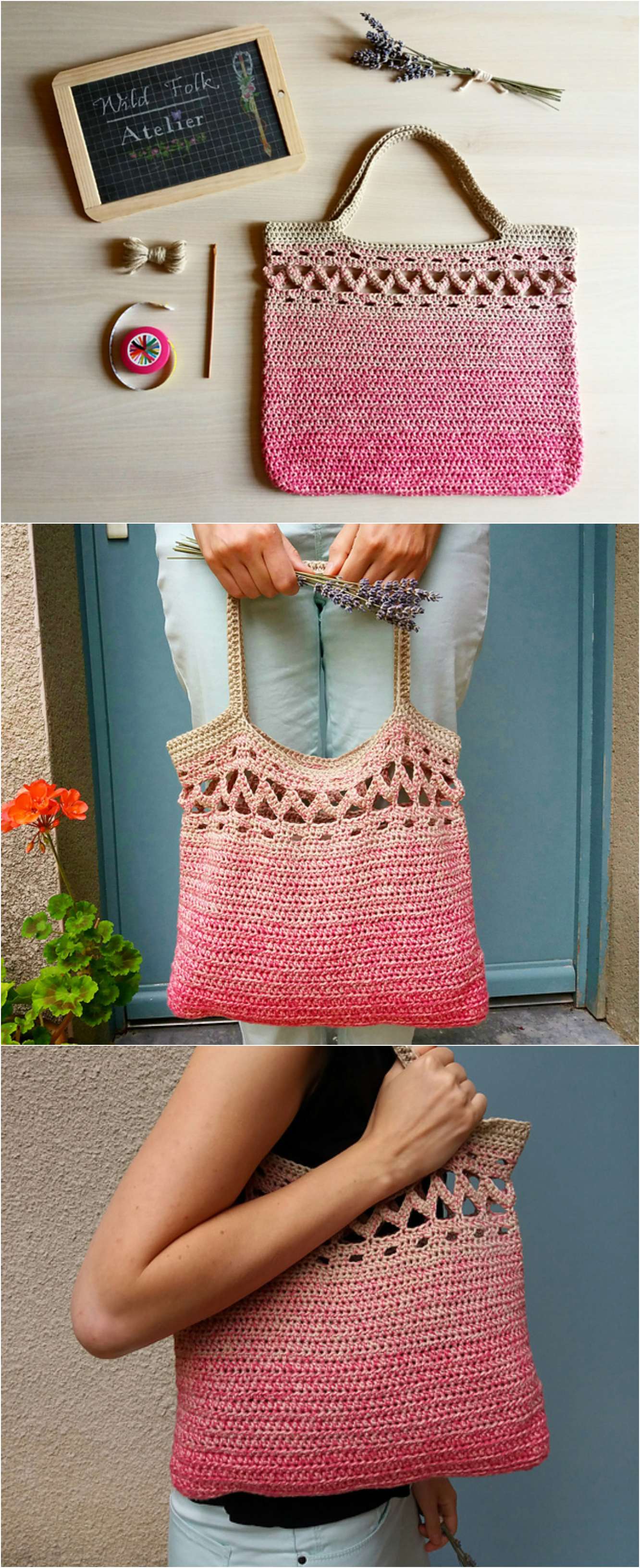 Crochet Boho Bag - Pretty Ideas