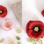 Crochet Remembrance Poppy