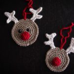 Crochet Reindeer Ornament