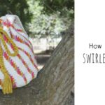 Crochet Swirled Stripes Bag