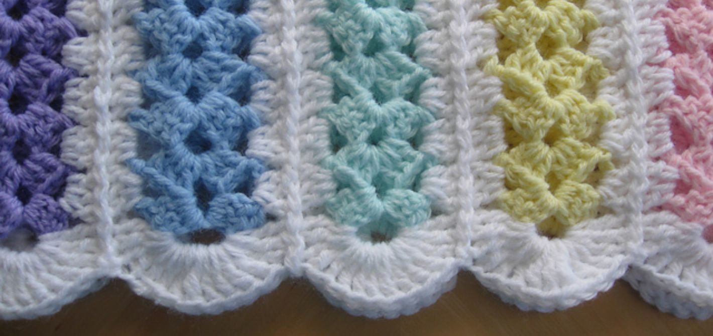 Crochet Mile-A-Minute Baby Afghan