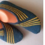 Knit Slippers With Skewers
