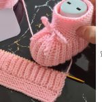 Knit Candy Baby Slippers