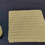 Crochet Simple Square Slippers