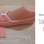 Crochet Simple Slippers for Ladies