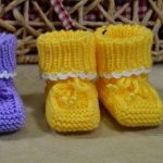 Knit Comfy Baby Booties