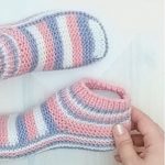 Knit Simple Y Slippers