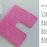 Knit Simple Baby Bow Booties
