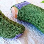 Knit Old Style Slippers