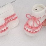 Knit Newborn Booties