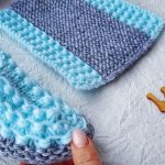 Knit Double Chain Slippers