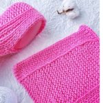 Knit Elastic Lady Slippers