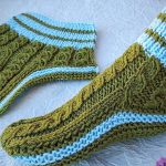 Knit Braided Earth Slippers
