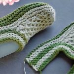 Knit Thick Sole Slippers