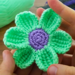 Motif Flower Crochet Tutorial