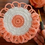 Crochet Petal Potholder